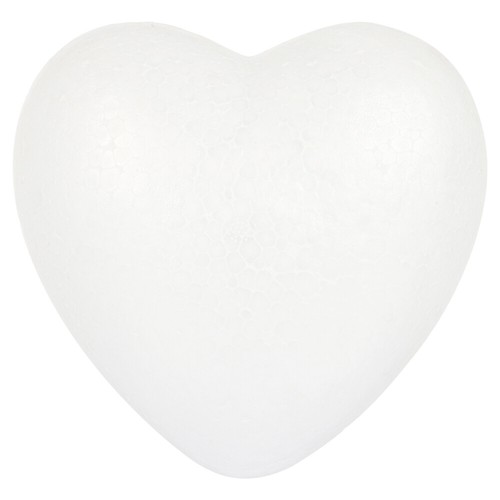 Large polystyrene heart foam - large,
