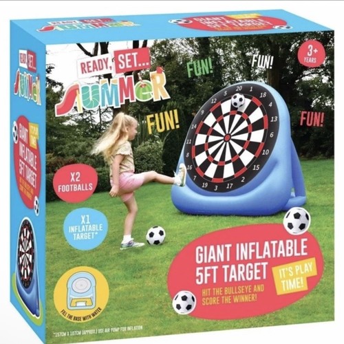 Kids giant inflatable target - kids,