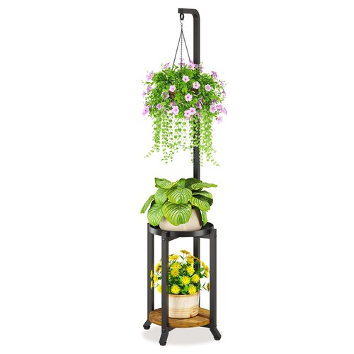 Tall tier metal plant stand - metal,
