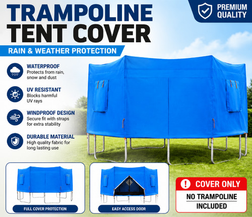 Trampoline rain cover round - rain,