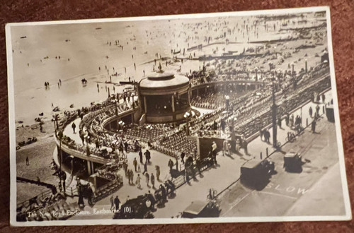 Vintage postcard eastbourne - vintage,