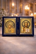 Handmade Folding Orthodox Icon