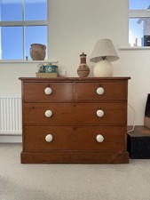 Vintage Antique Wooden Chest