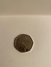 Rare Parliament Paddington Bear 50 Pence Coin