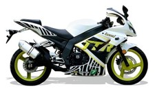 WK SPORT 125 TTR BREAKING  FRONT TYRE PART WORN X1 ONLY  ((WEB-STOCK))#1 (LOC-A)