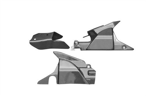 Carbon lateral fairing 3 - lateral,