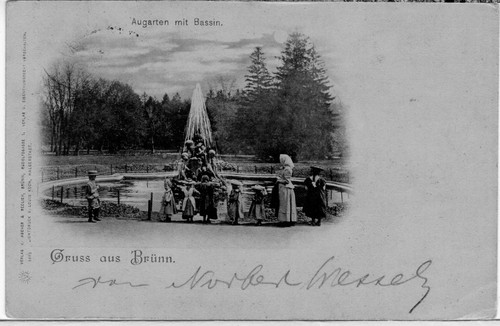 Greetings from brno augarten - greetings,