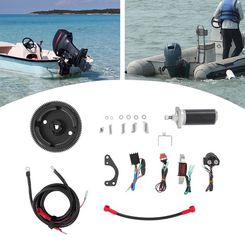 Electric starter conversion - starter,