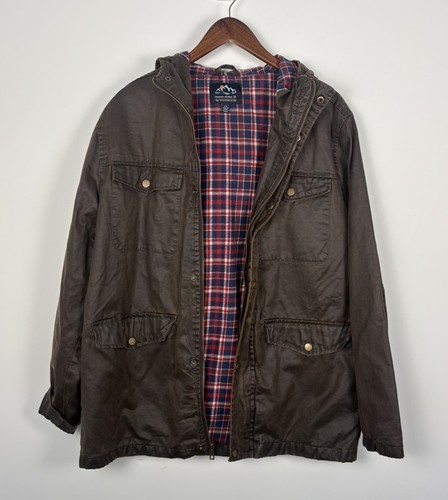 Men brown hooded field - men's,