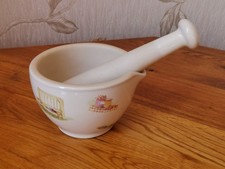 AYNSLEY EDWARDIAN KITCHEN GARDEN PESTLE & MORTAR SET. MADE IN ENGLAND.
