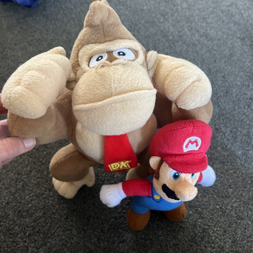 Donkey kong and - mario, plushie