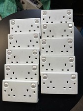 10x Clipsal Double Sockets