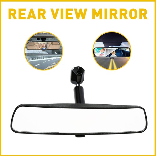 Quality black rear view - 8",
