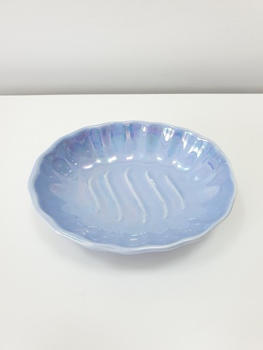 Vintage blue lustre soap - blue,