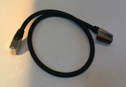 Monster cable scart lead gold - cable,