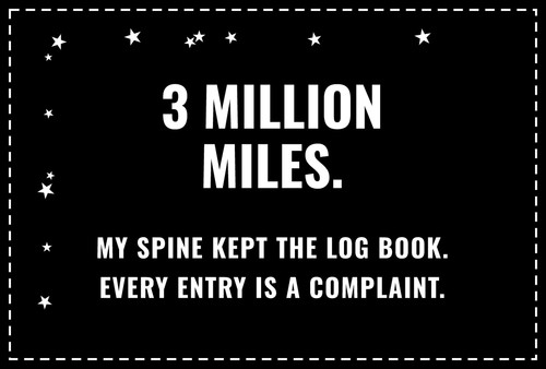 Million miles my - —,