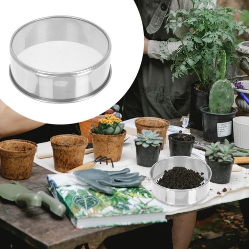 Beach sand sifter manual soil - manual,