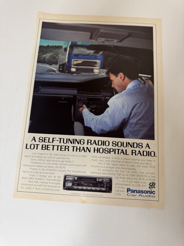 Original 1992 panasonic - panasonic, radio