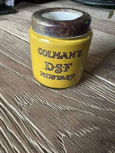 Rare vintage mustard pots - rare,