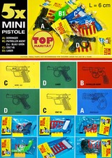 5 x MINI PISTOL ☆ 1 SHOT