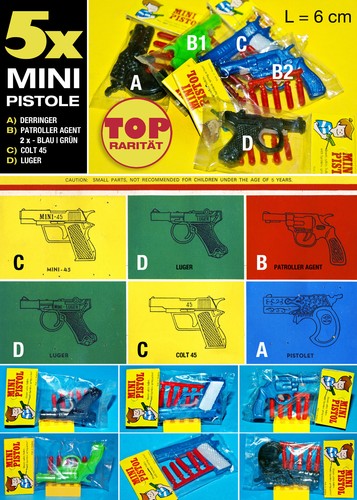 Mini pistol 1 shot - pistol,