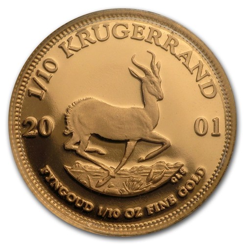 Krugerrand 2001 10oz - 2001, 22ct