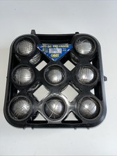 Vintage Obut Dog Pétanque Boules Set Of 8 French Carry Case