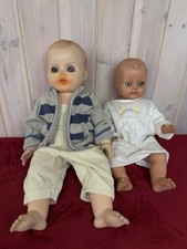 2 Vintage Baby Dolls 23in &