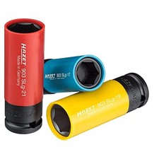 Set di chiavi a bussola HAZET 903SPC/3, Chiave quadra da 12,5 mm (1/2 pollice),