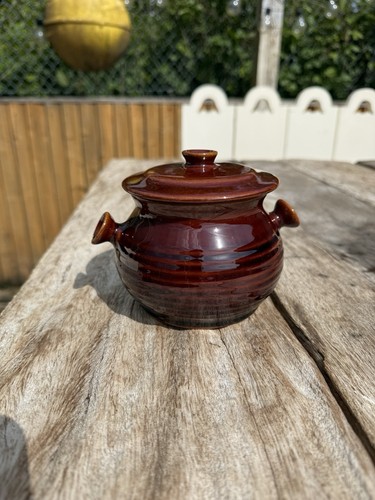 Dark brown vintage 1970s