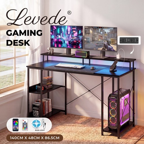 Levede gaming computer desk - levede,
