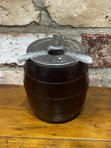 Vintage bakelite barrel shaped - vintage,