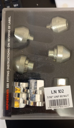 Early ford locking wheel nuts - locking,
