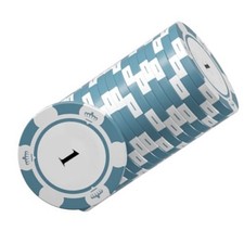 20pcs Poker Chip Set Clear