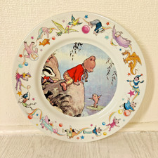 Wedgwood Etruria and Barlaston "Rupert Bear" Large plate Express Newspaper 1988