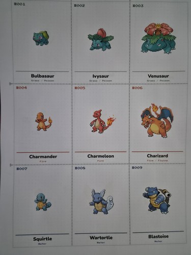 Pokemon binder placeholders - pokemon,