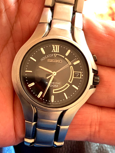 Exellent seiko kinetic 5m62 - seiko,