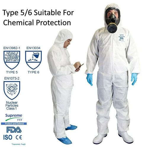 Disposable coveralls white - coveralls,