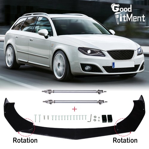 Front bumper chin lip splitter - bumper,