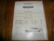 1959 Oldsmobile Motors Crash