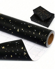 Gift wrap roll matte metal - gift,