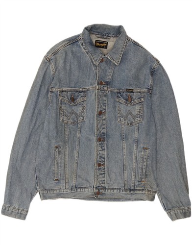 Wrangler mens denim jacket - wrangler, uk