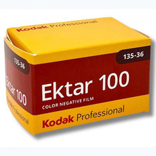 Kodak Professional Ektar 100 - 35mm 36 Exposure Colour Negative Film