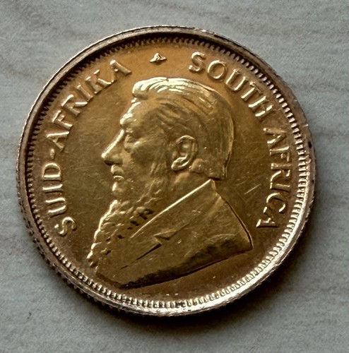 1981 krugerrand gold coin 22ct - krugerrand,
