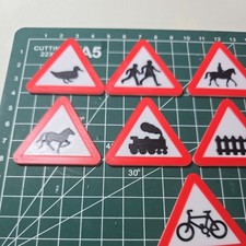 Road Signs Toy 3D Printed