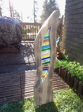 Stained Glass Garden Sculpture