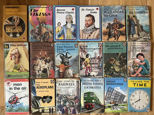 Ladybird books railway - books:,