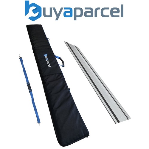 Aluminum plunge saw guide - saw, rail