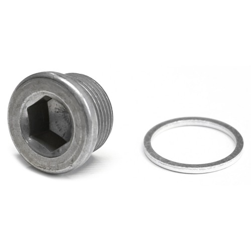 Screw plug oil sump for - screw,