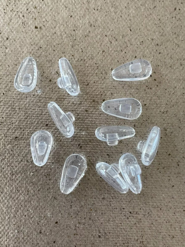 Push nose pads - for, eyeglass